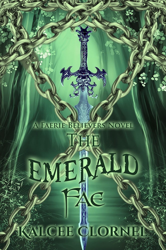 2020 Cover Art for The Emerald Fae, Kalcee Clornel