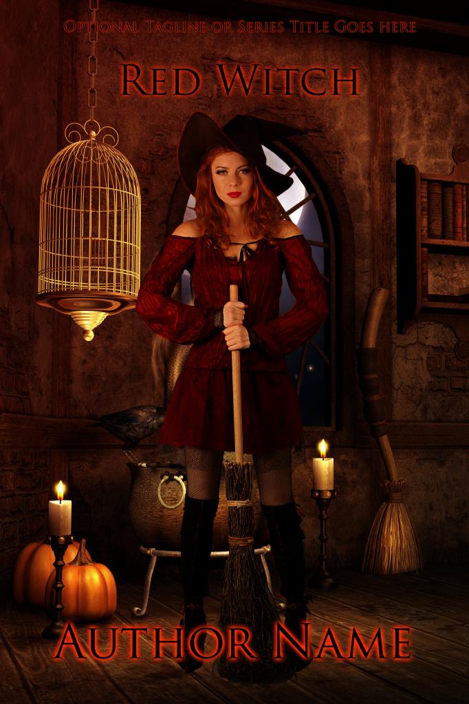 Red Witch | Premade Cover